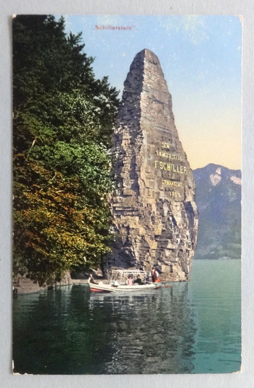 Ansichtskarten: "Schillerstein" – Gebraucht aus Fétigny von Billy2miny