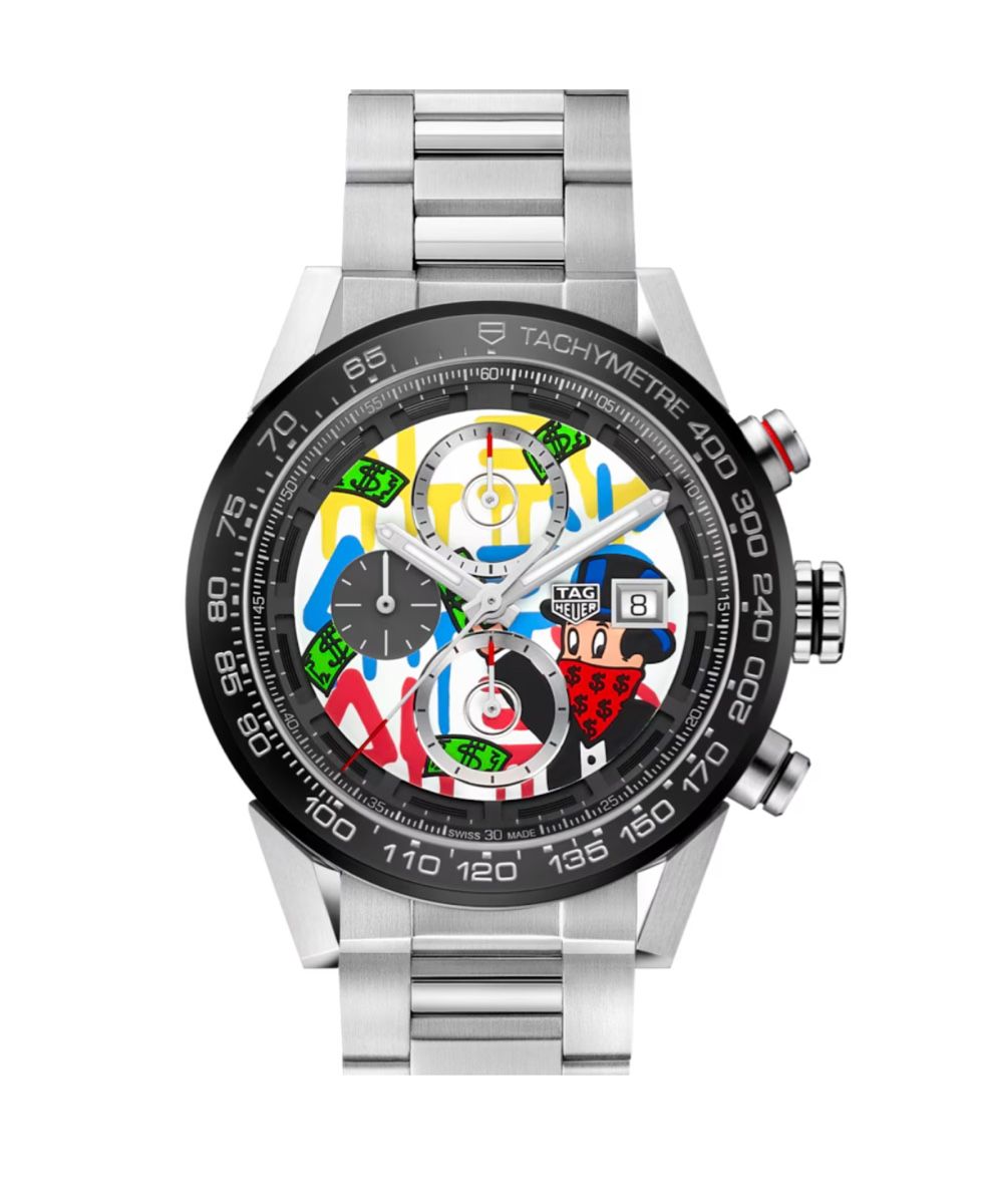 Tag Heuer Orologi: ÉDITION SPÉCIALE TAG HEUER CARRERA ALEC MONOPOLY – Usato da Bellevue venduto da bordeaux075cl