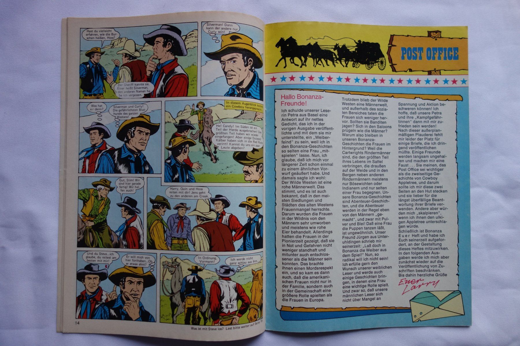 Fumetti: BONANZA - Nr. 62 - Gratis Versand ! – Usato da Luzern venduto da ron_35 4