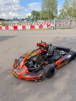 CRG Black Mirror Kart-Chassis Top Zustand (Keine Rennen)
