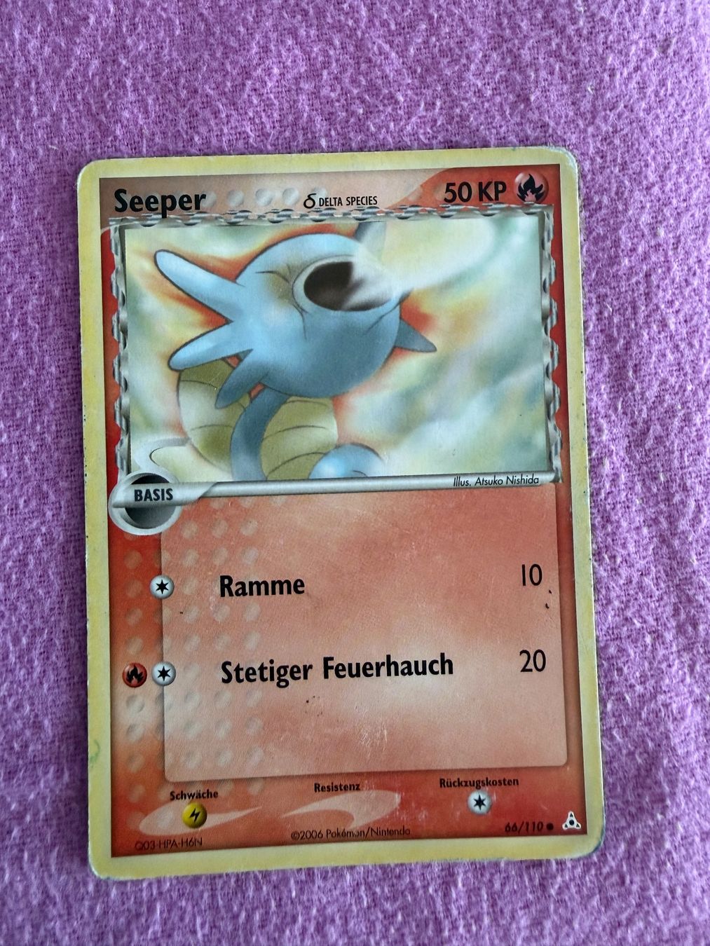 Pokémon Cartes à collectionner: Seeper – D'occasion à Kesswil par tim_t2rm