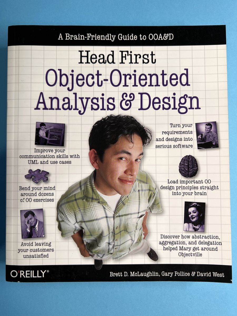Livres: Livre "Head First: Object-Oriented" + Design Patterns Poster – D'occasion à Genève par