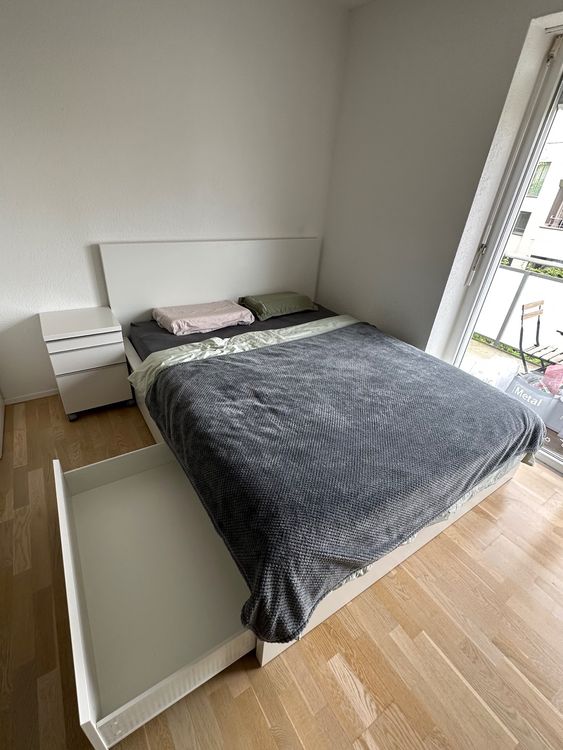 IKEA MALM bed frame with storage box Kaufen auf Ricardo