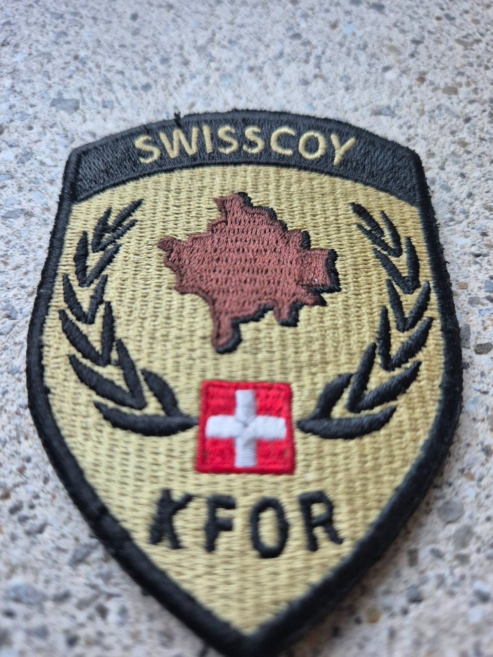 Schweizer Armee Placchette & Badge: *** Swisscoy Badge mit klett *** – Nuovo (secondo la descrizione) da Riedholz venduto da fr_sIruP 1