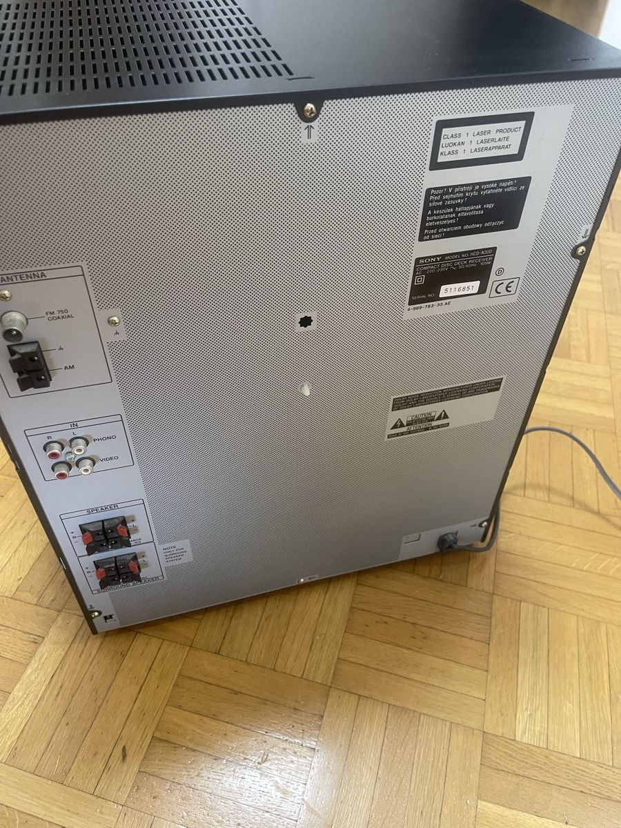 Sony Sistemi audio & multimediali: Sony Kompaktanlage HCD-N300   – Difettoso da Elsau venduto da ivyfashion 4