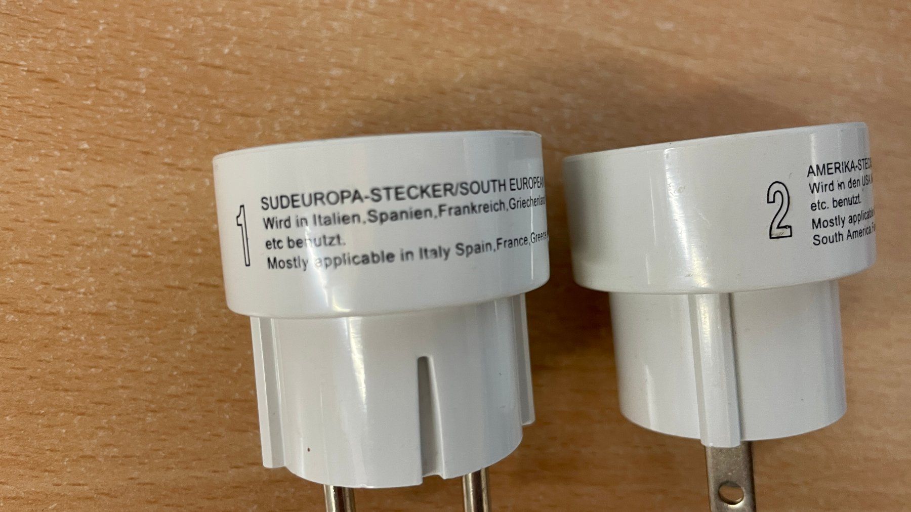 Unità & Adattatore: Reise Travel Adapter Set 5-teilig – Usato da Glattfelden venduto da cybermaxx 5