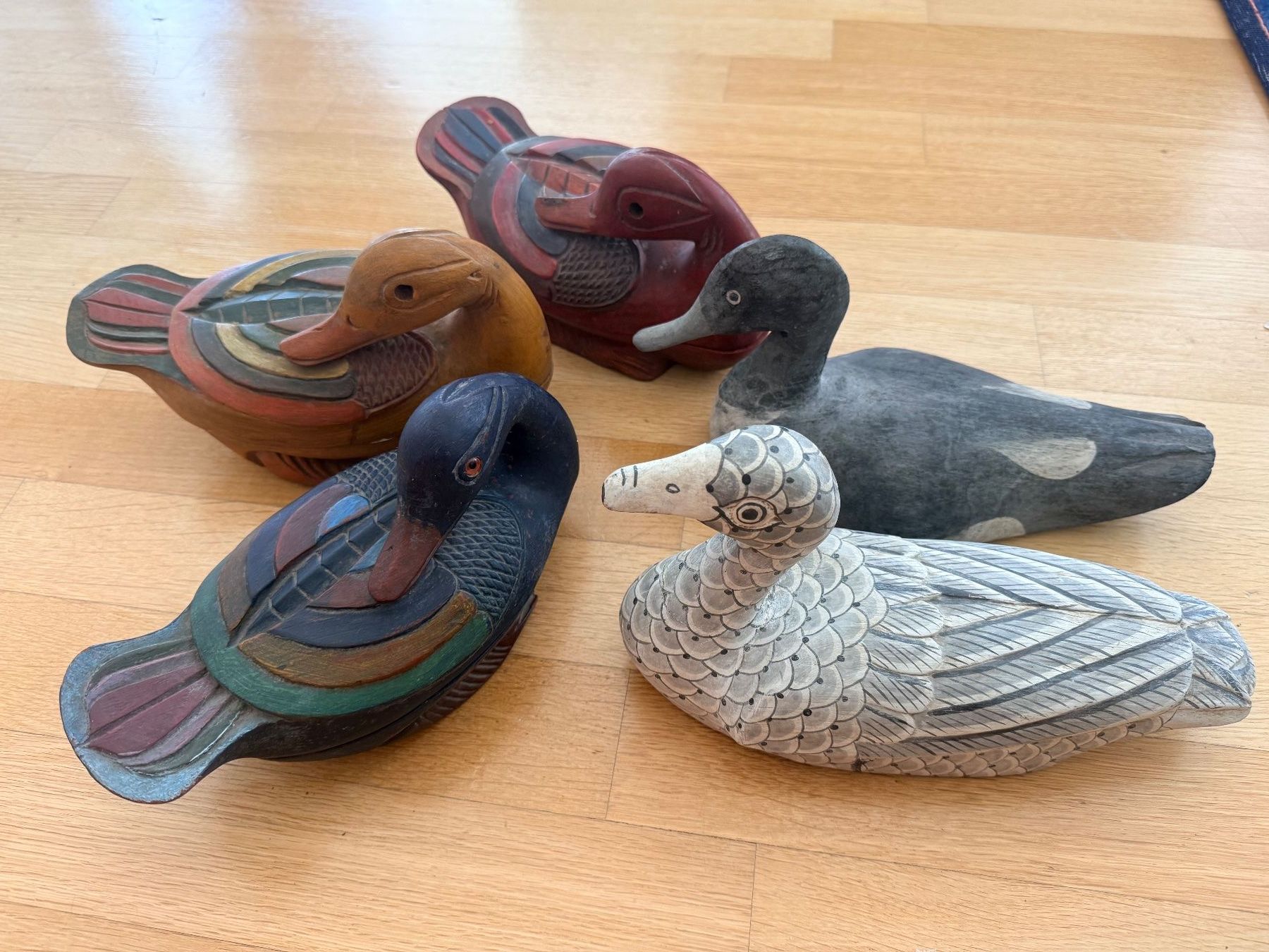 Figurines: Holz Enten 25 cm lang – D'occasion à Zürich par CaroGro