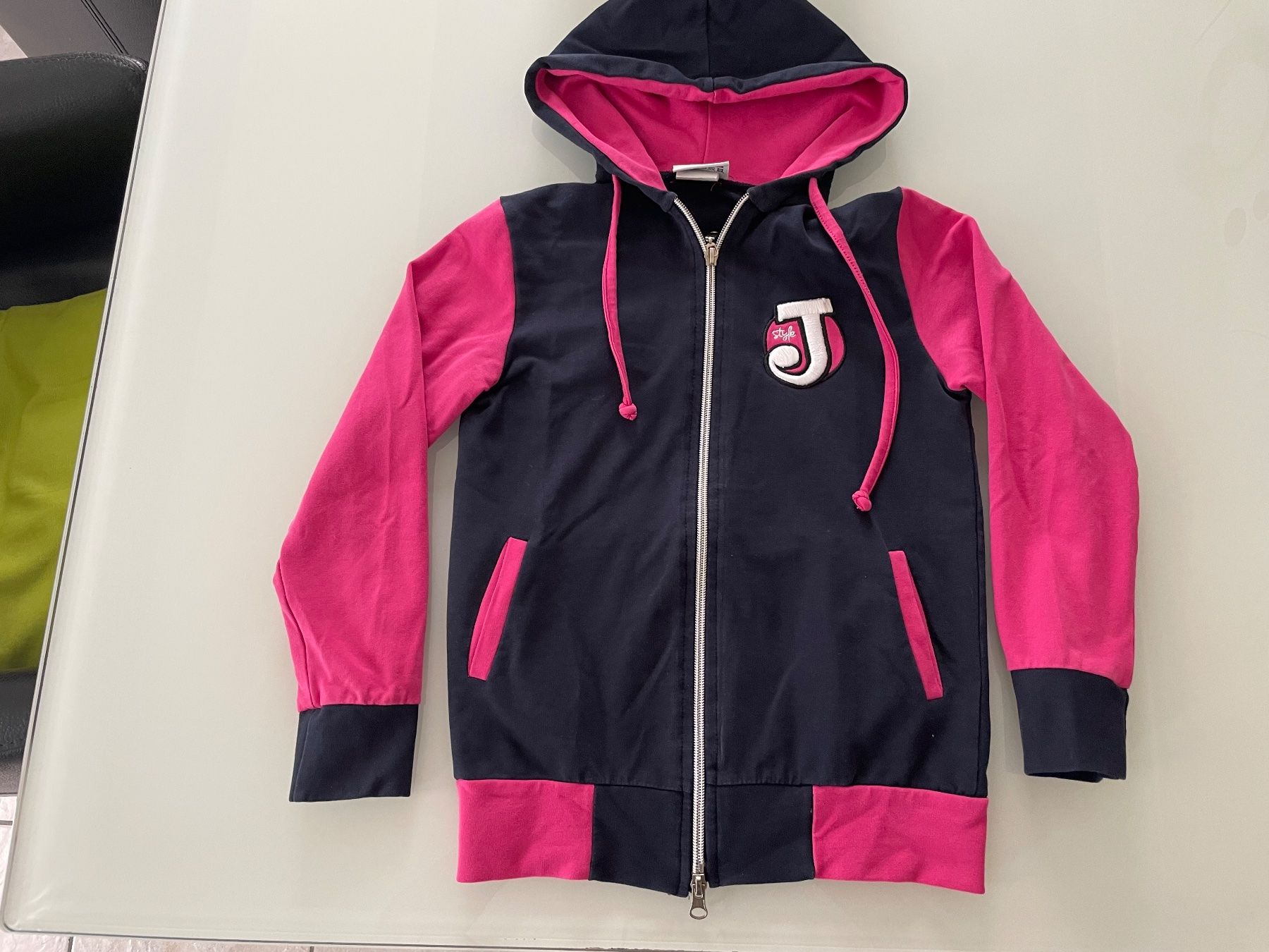 Giacche & Cappotti: Mädchen jacke jolly dunkelblau - pink 116 – Usato da Pfeffingen venduto da Purzzeli