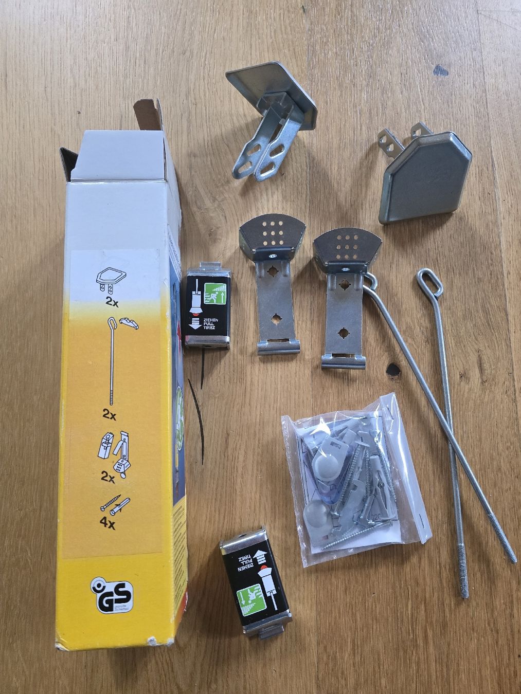 Schlösser: Kellerrostsicherung mit Notentriegelung, Neu! – Neu und originalverpackt aus Kestenholz von _Nostalgia_ 4