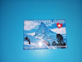 Matterhorn Magnet, Gornergratbahn - Winterzauber! 1 Stück