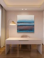 Originales abstraktes Bild 80x80x3cm
