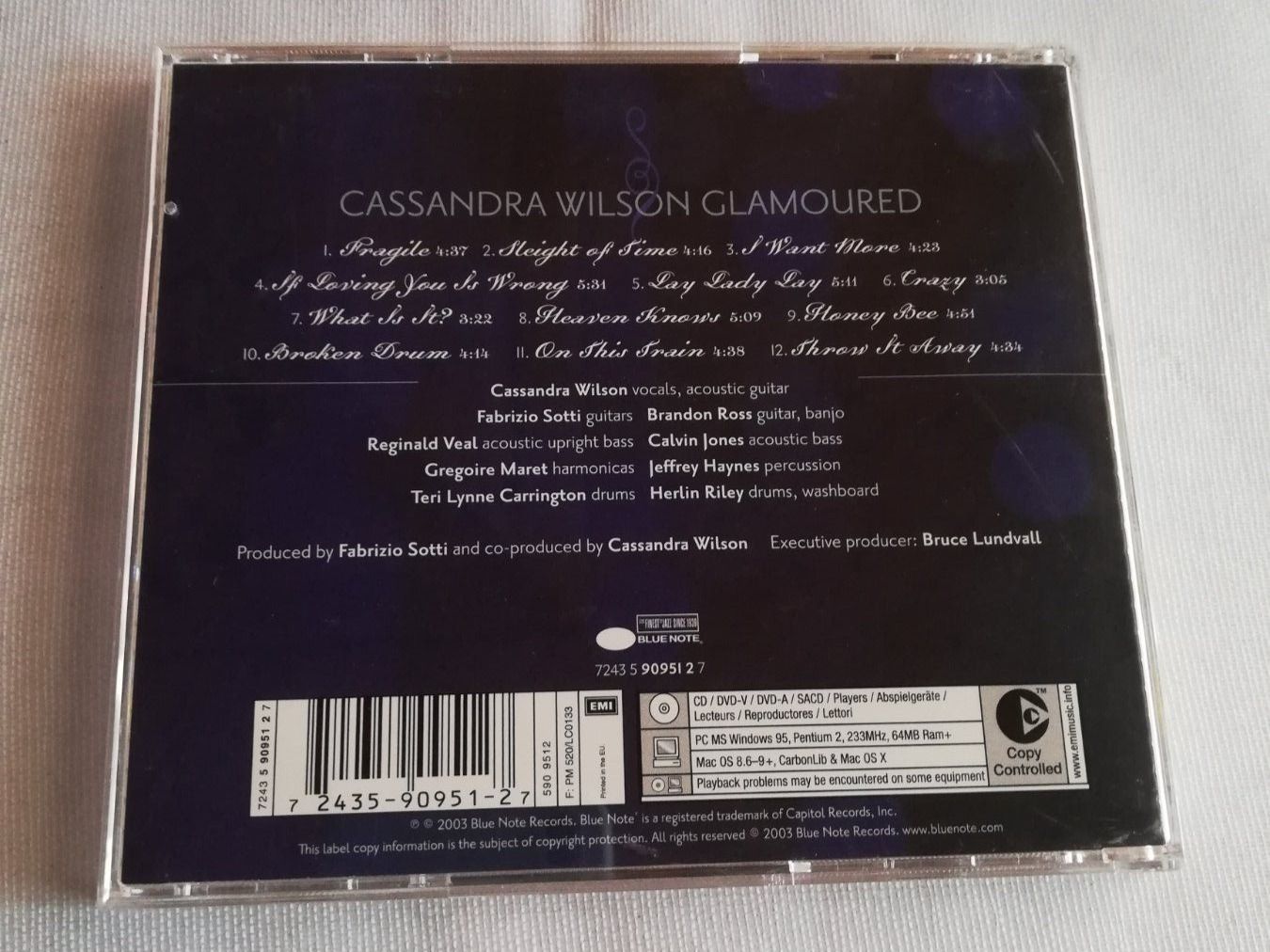 CD: CASSANDRA WILSON - GLAMOURED – Usato da Bern venduto da Vinylsound.ch 1