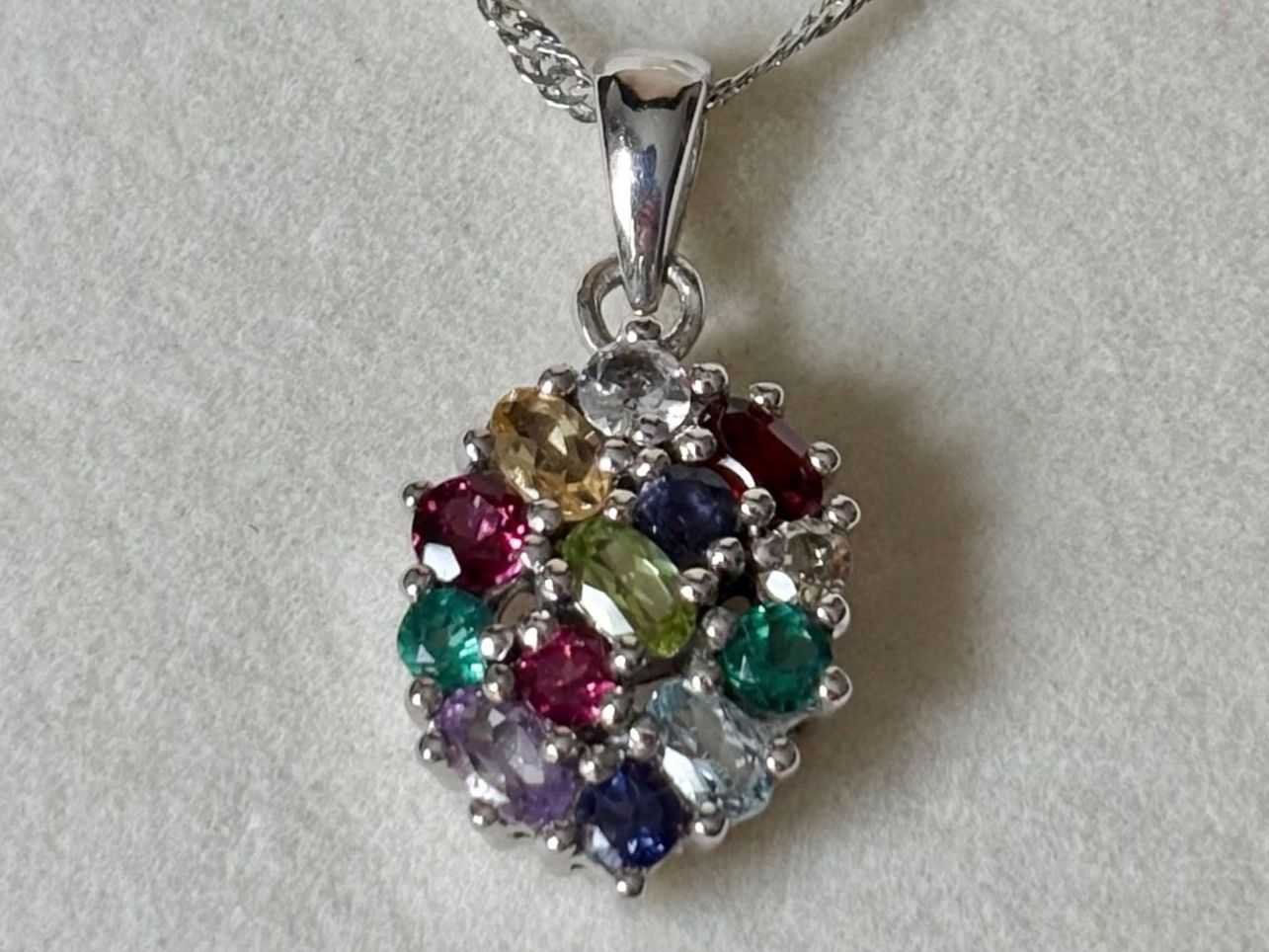 Pendentifs: Edelstein Anhänger, Silber 925 – Neuf (Voir description) à Brugg AG par lau_9rvy 1