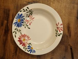 Vintage Nyon Keramik handbemalt – Schale 30 cm