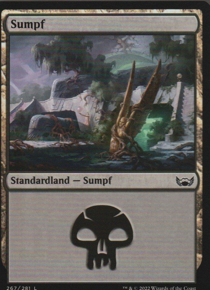Magic The Gathering Sammelbilder & Trading cards: TCG Magic The Gathering MTG De SNC BASIC LANDS 267 Sumpf – Neu (gemäss Beschreibung) aus Vezia von Aquarius_Age