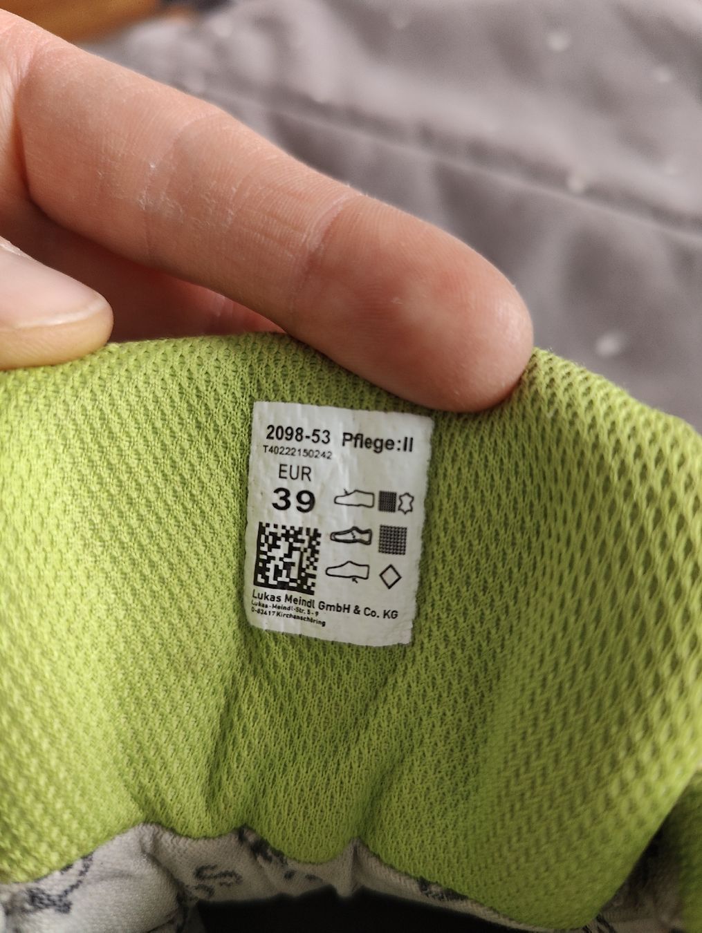Meindl Scarpe da uomo: Meindl Wanderschuhe Gr. 39  – Usato da Zürich venduto da sof_f2ts 1