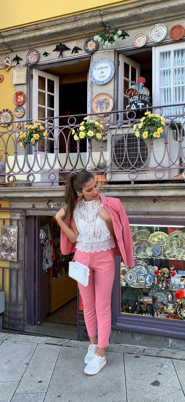 Completi & Tailleur: Zara Anzug in Pink - Grösse S – Usato da Winterthur venduto da yan_jnw8 5