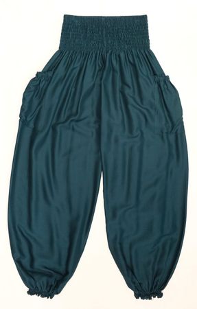 Pumphose leichte bequeme Boho Schlupfhose aus Viskose