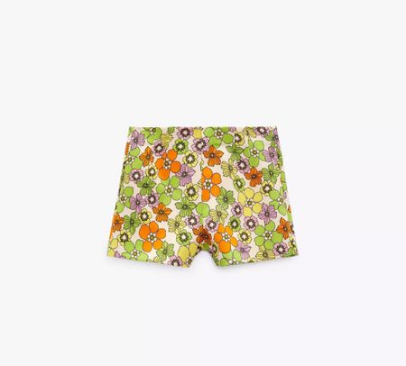 Zara Floral Shorts