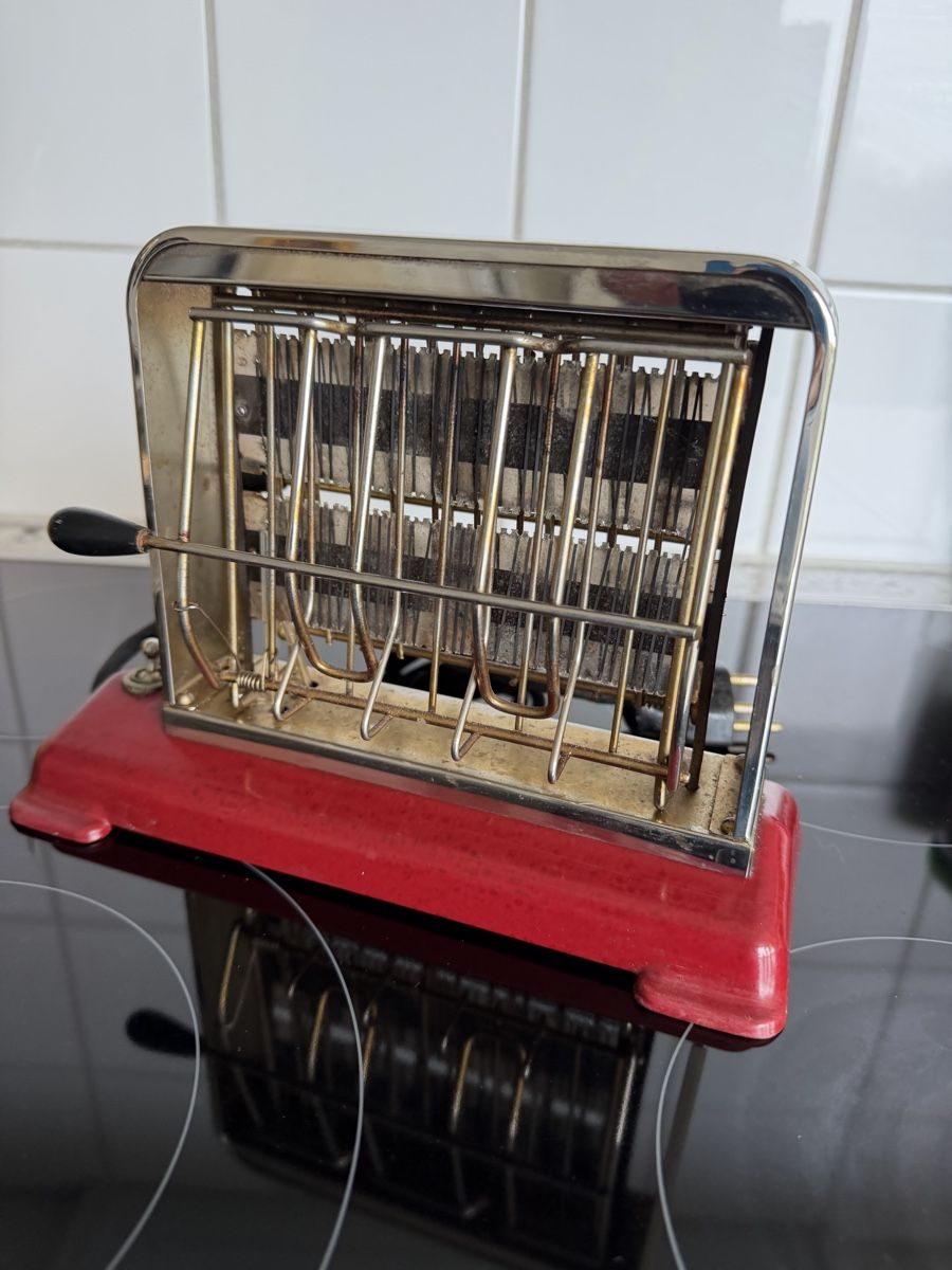 Vintage Toaster Calmo Dedo Kirchhoff rot 220 Volt (D'occasion) à Zürich ...