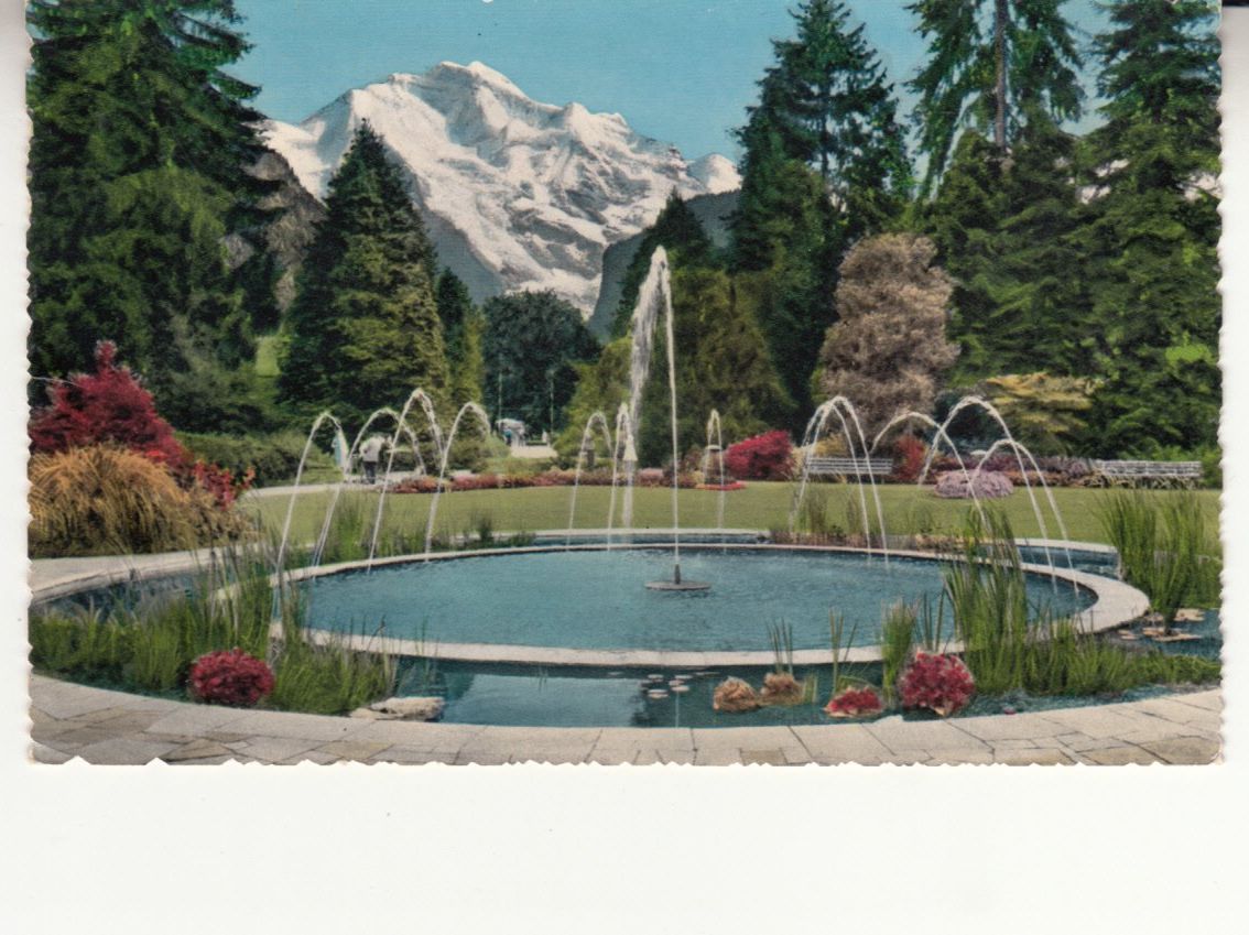 Cartoline postali: Interlaken 1956, coloriert – Usato da Bürglen TG venduto da StampGraf