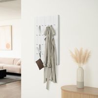 Garderobenpaneel Quast Weiss - 55x4x105cm