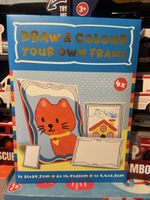Draw & Colour Your Own Frame - Kids Art Set - New! (51)