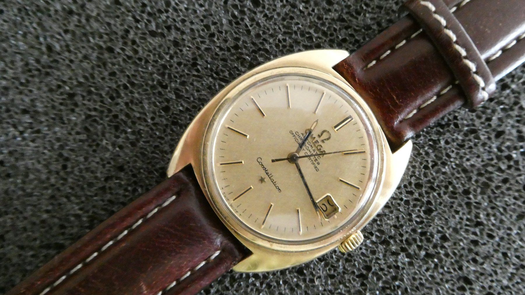 Omega Orologi: OMEGA Constellation Automatic Herren-Chronometer von ca.1968 – Usato da Wohlenschwil venduto da steyr185 5