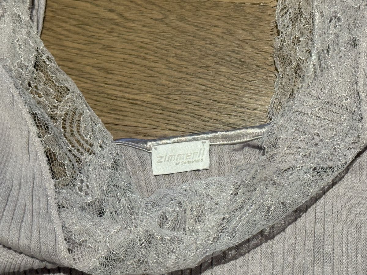 Tops: Zimmerli Top Damen Grösse M Seide Baumwolle Spitze – Gebraucht aus Ottenbach von Suni_82 4