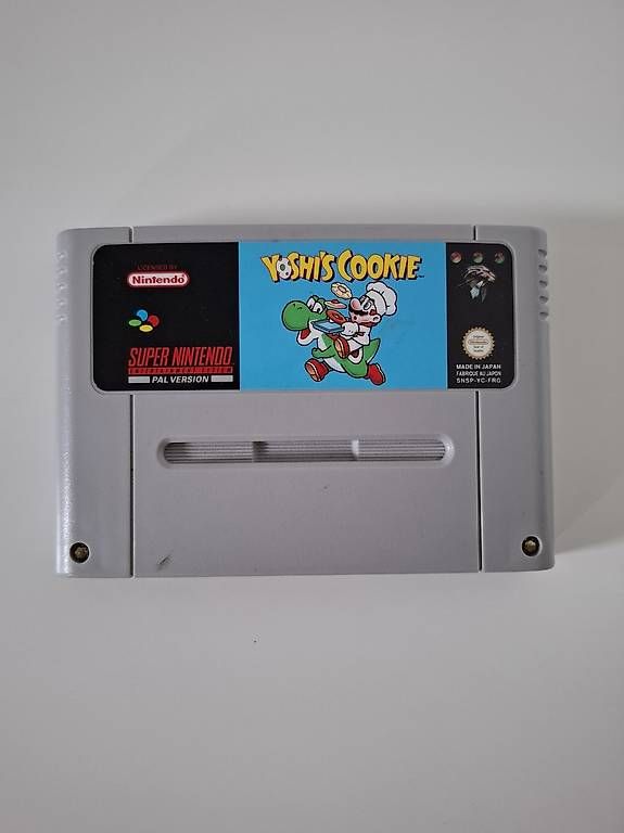 Spiele: Yoshi's Cookie SNES – Gebraucht aus Lussery-Villars von chanson99