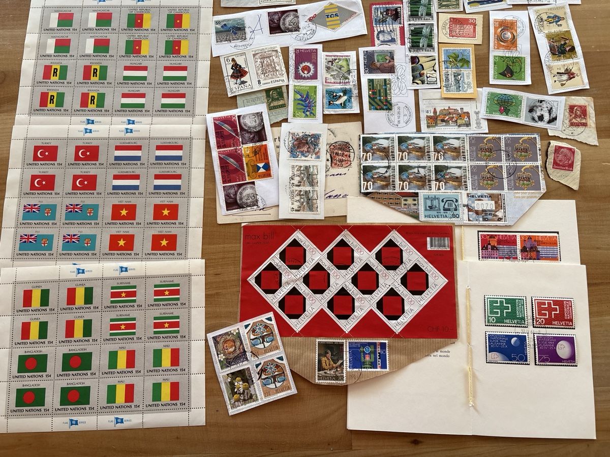 Tutti i francobolli: Briefmarken Sammlung aus aller Welt – Usato da Rümlang venduto da baselsale1 2