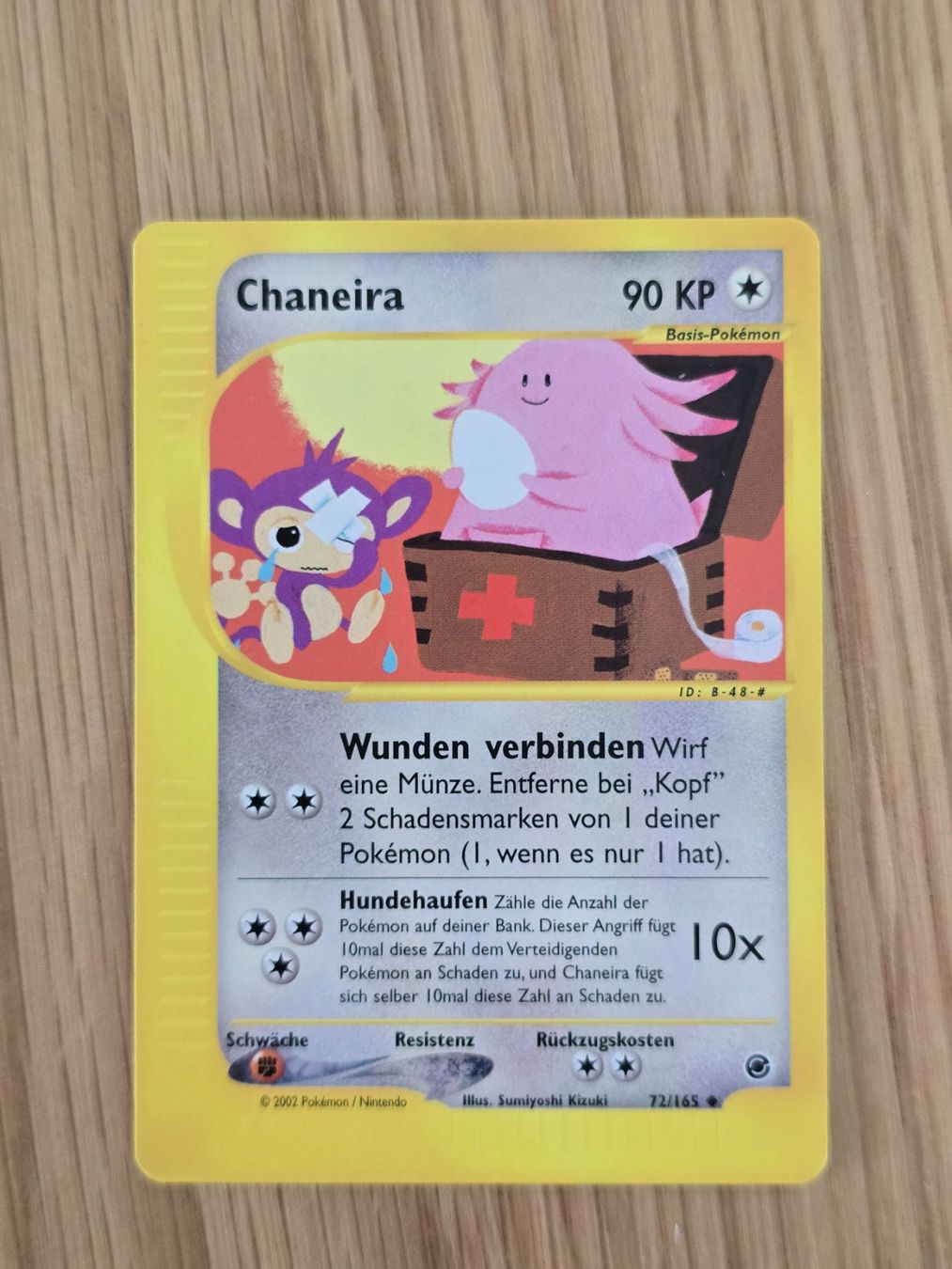 Pokémon Sammelbilder & Trading cards: Pokémon TCG Expedition Chaneira – Neu (gemäss Beschreibung) aus Rotkreuz von Mahkoh