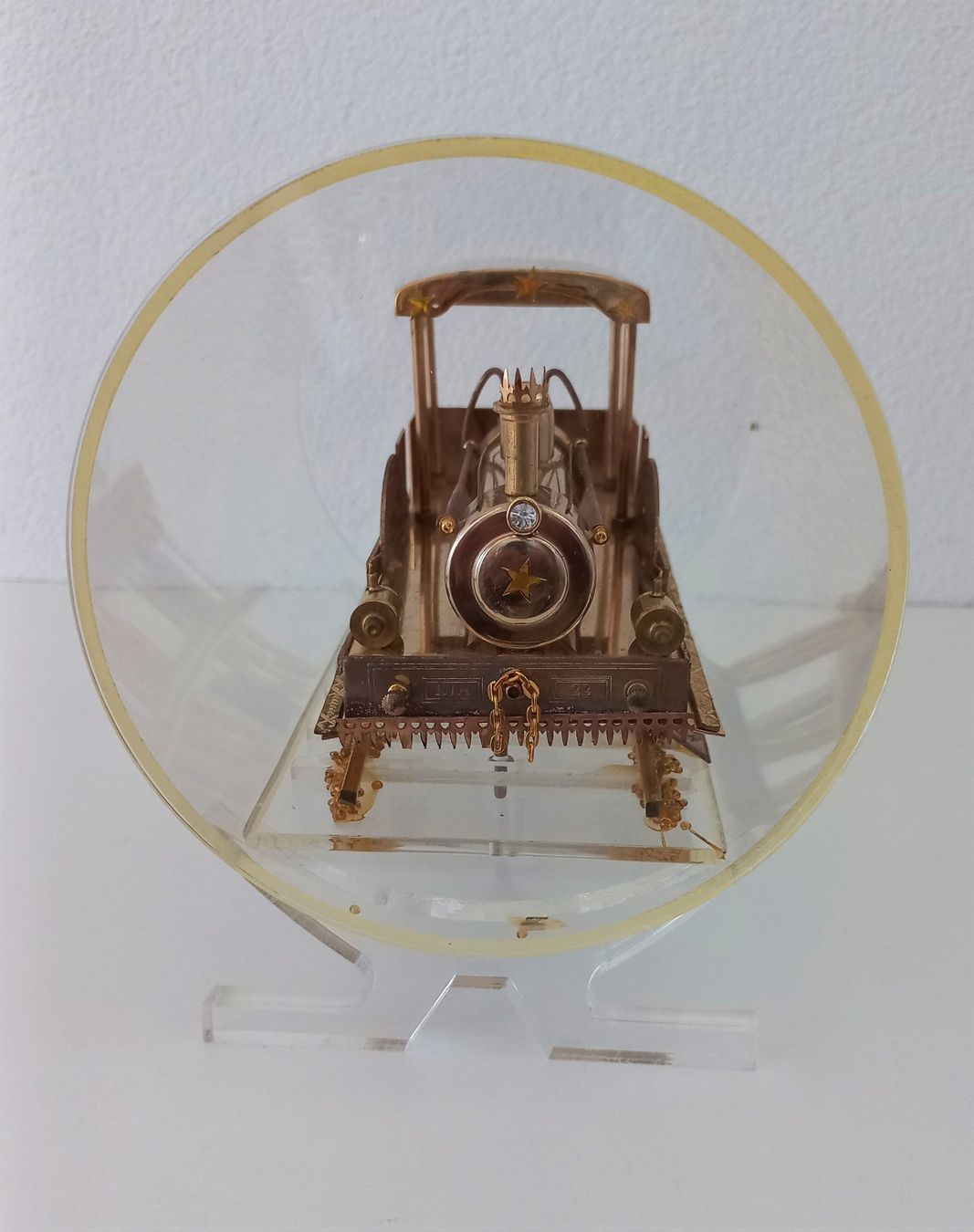 Kit di modellismo & Modellini statici: Fairy Queen Lokomotive Museumsmodell, Messing, Plexiglas – Usato da Bévilard venduto da Orscha 6