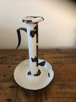 Alter Kerzenständer Emaille