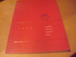 CH 1988 Jahresbuch mit Halbmondstempel