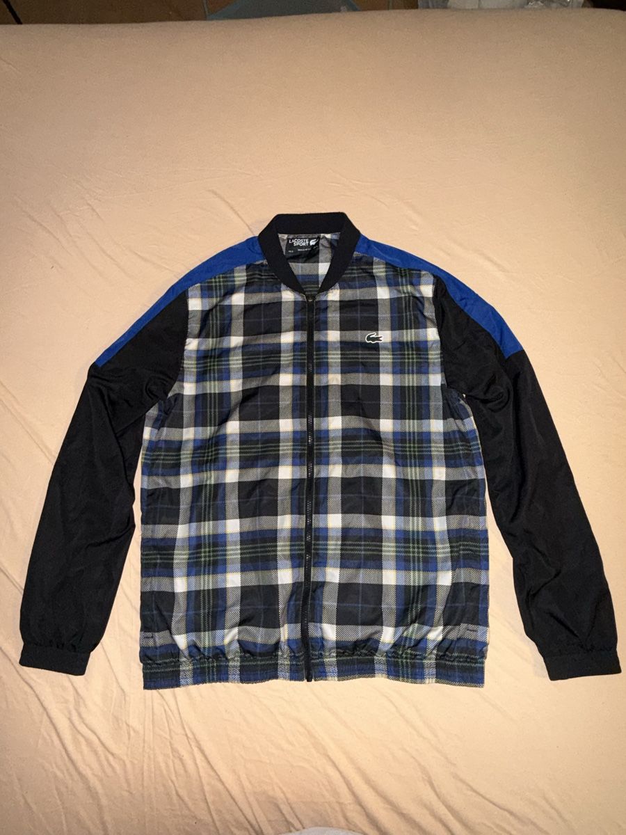 Lacoste Giacche: Lacoste Blouson Karomuster Grösse L – Nuovo (secondo la descrizione) da Au SG venduto da Dadi_Mkd