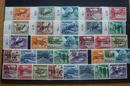 Schönes Lot Dienstmarken, alle Briefmarken ungestempelt