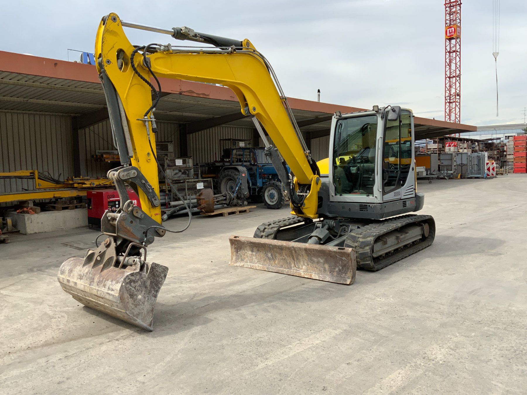 Wacker Neuson Escavatori: Wacker Neuson Raupenbagger ET 90 mit Schnellwechsler – Usato da Regensdorf venduto da MAGZH