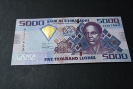 UNC Sierra Leone 5 000 leones 2021