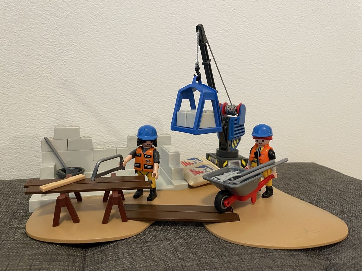 Playmobil Giocattoli: Playmobil  Baustelle  Set – Usato da Chur venduto da Tsambiko 2