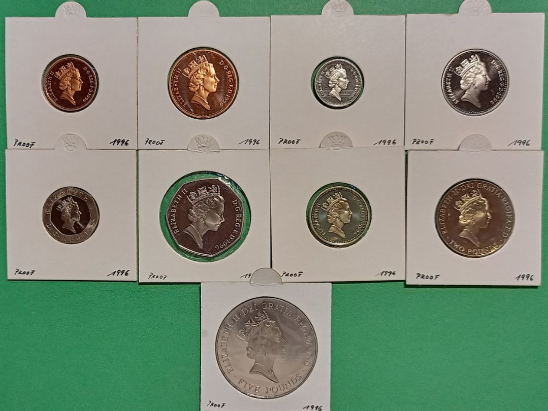 Tutti le monete: Münzen United Kingdom proof – Nuovo (secondo la descrizione) da Brugg AG venduto da Flohzi