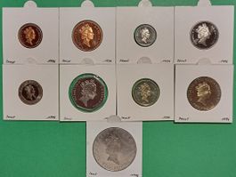 Münzen United Kingdom proof