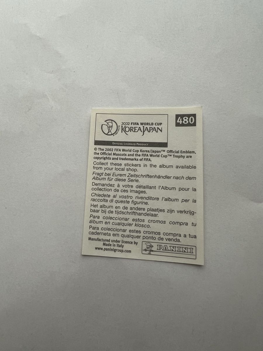 Panini Carte collezionabili: Panini WM02 Bild – Usato da Willisau venduto da Neiro77 1
