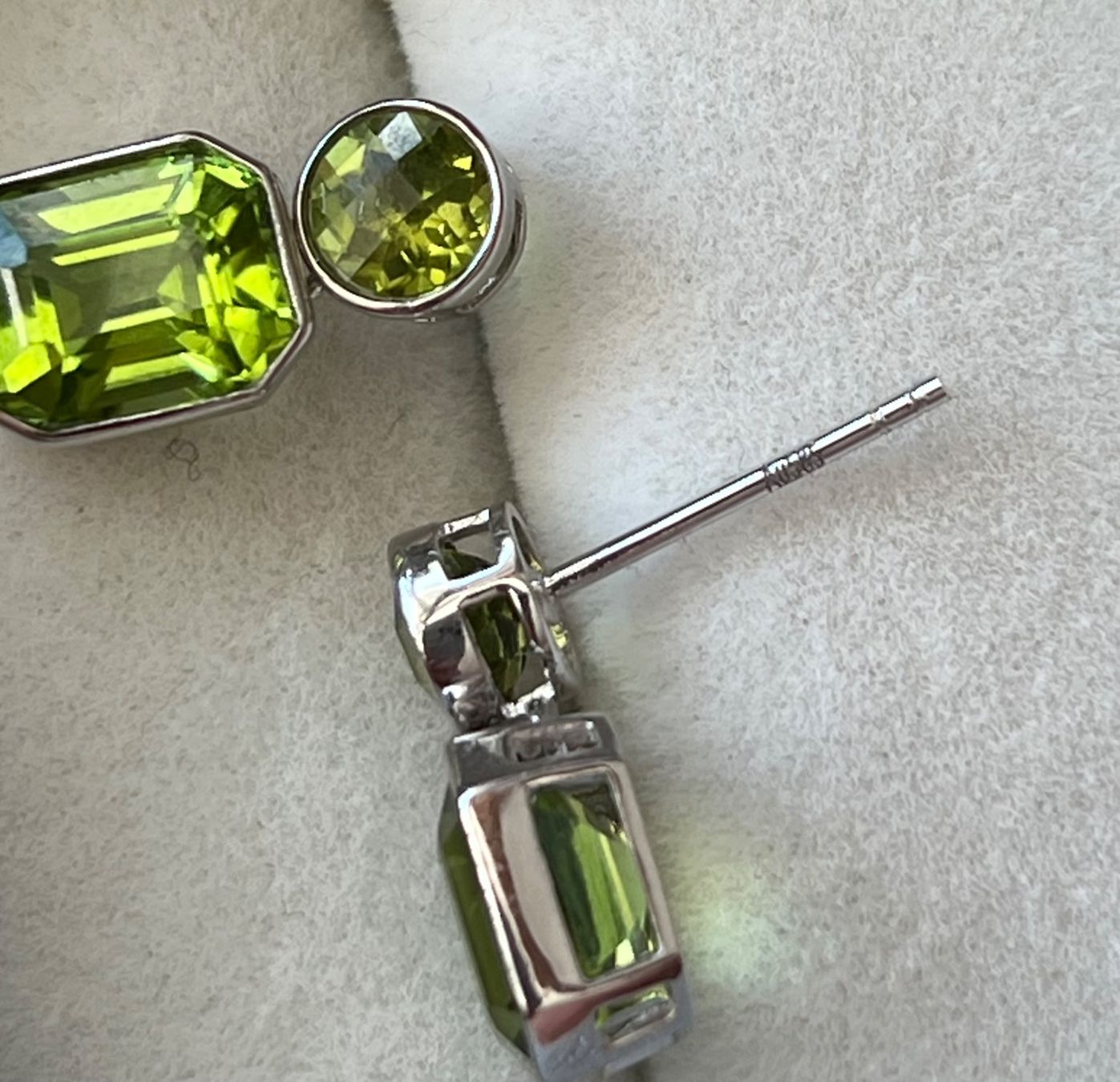 Orecchini pendenti & Orecchini a lobo: Ohrringe in 14k Gold mit Peridots – Nuovo (secondo la descrizione) da Bern venduto da Steinfieber 4