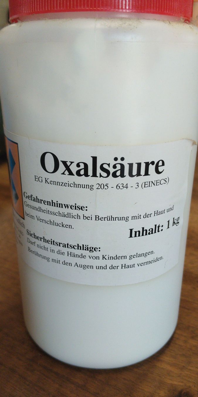 Ruchers: Oxalsäure 1 kg kristalin  – Neuf (Voir description) à Widnau par blackSkorpion88