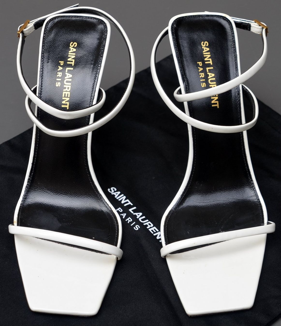 Saint Laurent Scarpe da donna: Saint Laurent Sandalen / sandales .38 – Usato da Collonges venduto da Auganien 6