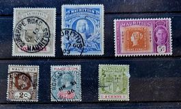 Mauritius - alte Briefmarken