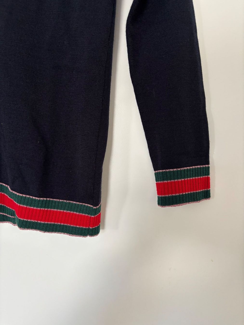 Gucci Maglioni & Felpe: Gucci Pullover dunkel blau 34 , leichte Sommerwolle – Nuovo (secondo la descrizione) da Herrliberg venduto da mayfi 3