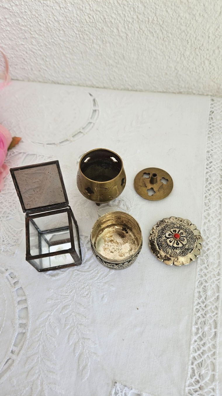 Alle Dekorationen: Vintage Metallgefässe Setzkasten oder für Krippenfiguren – Gebraucht aus Gossau ZH von Goes05 1