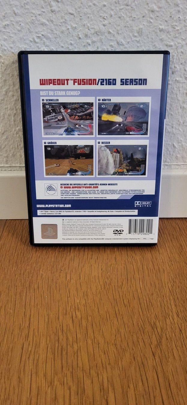 Sony Giochi: PS2 - Wupeout Fusion – Usato da Münsingen venduto da DigitaleSpielecke 1
